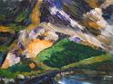 Gewittersonne, 1975, Öl-Leinwand, 70x50